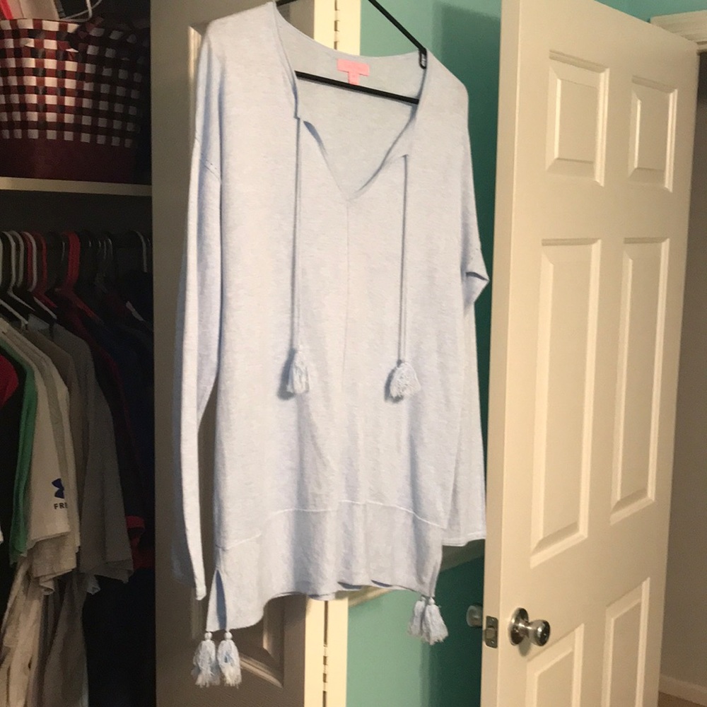 Lightweight tunic sweater